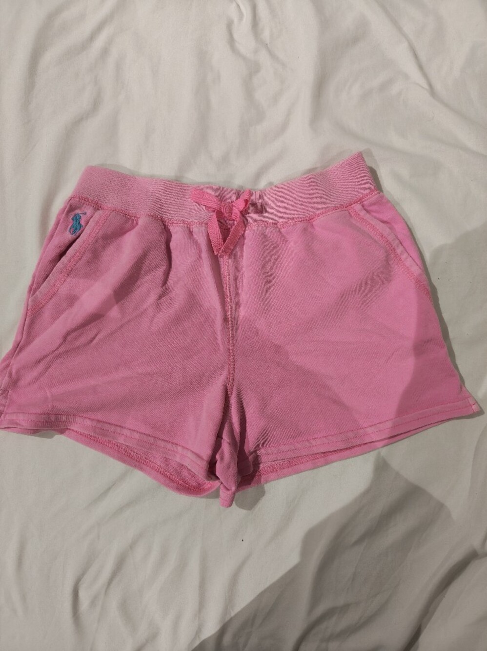 Polo by Ralph Lauren Girls Pink Drawstring Shorts